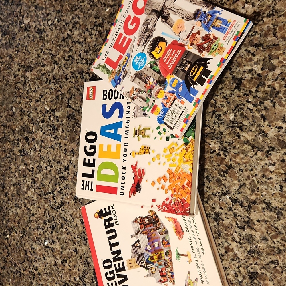 Lego Books and Magazines EUC